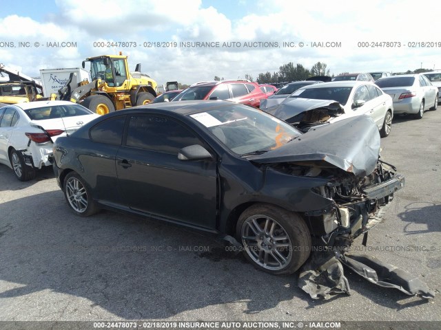 JTKDE167380221156 - 2008 TOYOTA SCION TC ნაცრისფერი ფოტო 1