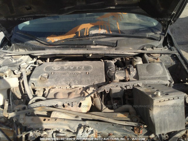 JTKDE167380221156 - 2008 TOYOTA SCION TC ნაცრისფერი ფოტო 10