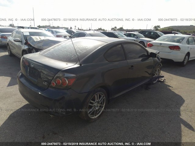 JTKDE167380221156 - 2008 TOYOTA SCION TC ნაცრისფერი ფოტო 4
