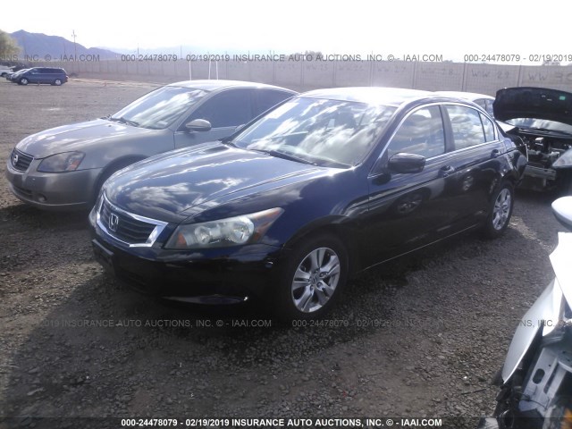 1HGCP26439A112217 - 2009 HONDA ACCORD LXP BLACK photo 2