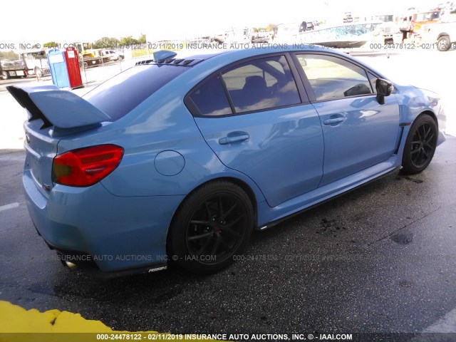 JF1VA2U66G9813660 - 2016 SUBARU WRX STI/LIMITED BLUE photo 4