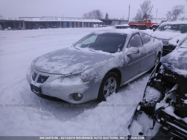 2G2WP552961238024 - 2006 PONTIAC GRAND PRIX SILVER photo 2