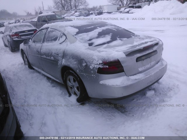 2G2WP552961238024 - 2006 PONTIAC GRAND PRIX SILVER photo 3