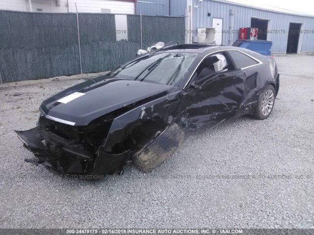 1G6DJ1E37D0170484 - 2013 CADILLAC CTS PERFORMANCE COLLECTION Черный фото 2