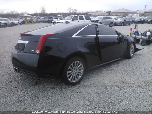1G6DJ1E37D0170484 - 2013 CADILLAC CTS PERFORMANCE COLLECTION BLACK photo 4