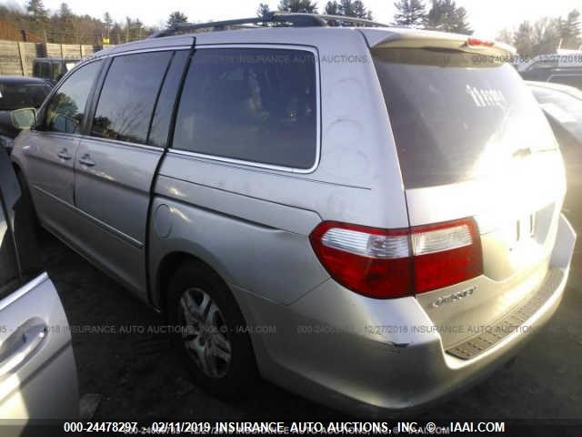 5FNRL38797B085448 - 2007 HONDA ODYSSEY EXL SILVER photo 4