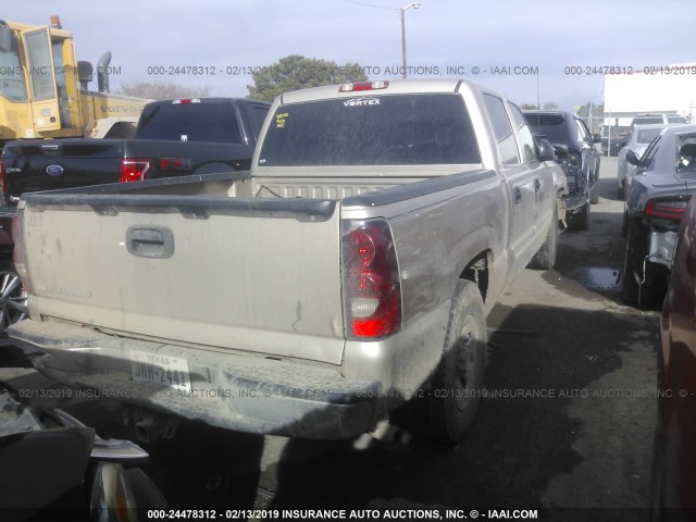 2GCEC13V761333934 - 2006 CHEVROLET SILVERADO C1500 TAN photo 4