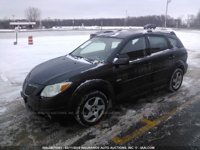 5Y2SM65876Z458752 - 2006 PONTIAC VIBE BLACK photo 2