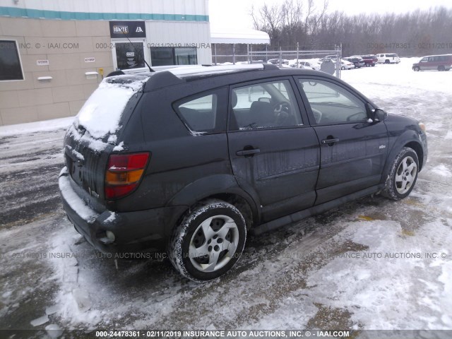 5Y2SM65876Z458752 - 2006 PONTIAC VIBE BLACK photo 4