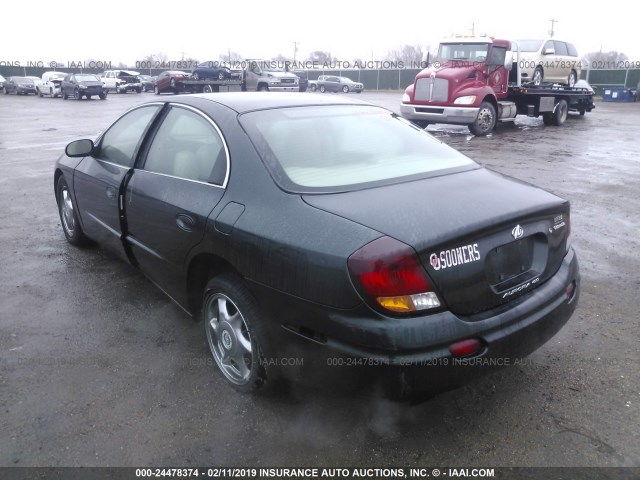 1G3GS64C114232357 - 2001 OLDSMOBILE AURORA 4.0 GREEN photo 3