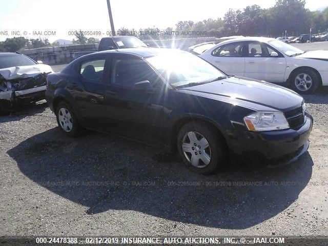 1B3CC4FB0AN233211 - 2010 DODGE AVENGER SXT BLACK photo 1