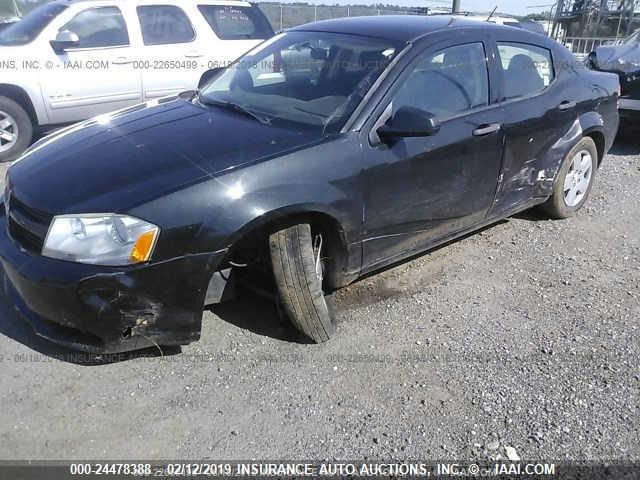 1B3CC4FB0AN233211 - 2010 DODGE AVENGER SXT BLACK photo 6