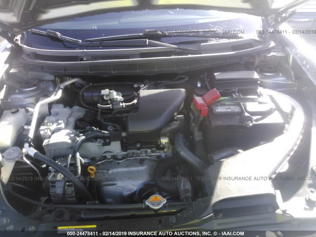 JN8AS5MV6DW600868 - 2013 NISSAN ROGUE S/SV GRAY photo 10