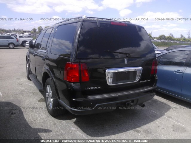 5LMFU27506LJ28900 - 2006 LINCOLN NAVIGATOR Қара фото 3