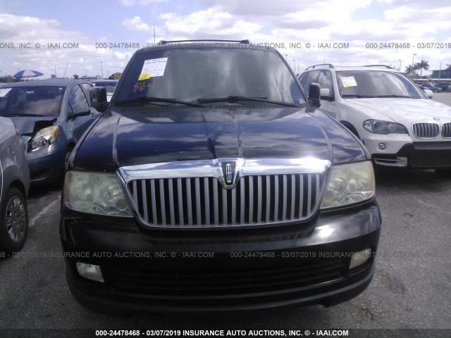 5LMFU27506LJ28900 - 2006 LINCOLN NAVIGATOR Қара фото 6