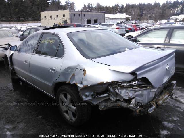 19UUA56873A020318 - 2003 ACURA 3.2TL TYPE-S GRAY photo 3