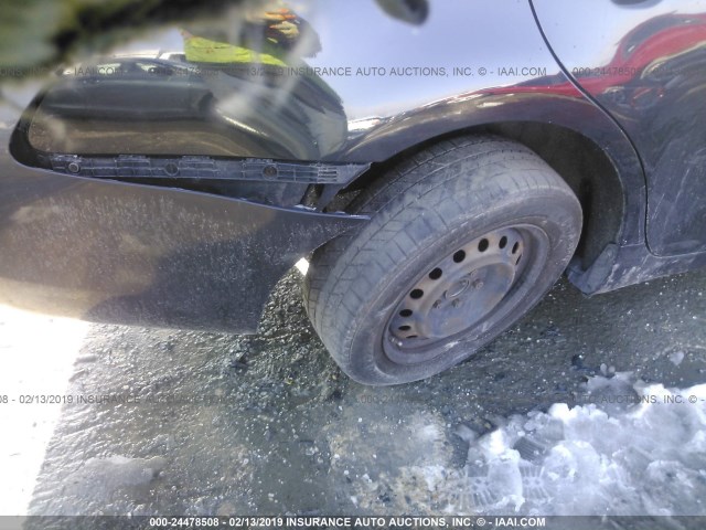 4T1BE46K38U209016 - 2008 TOYOTA CAMRY CE/LE/XLE/SE BLACK photo 6