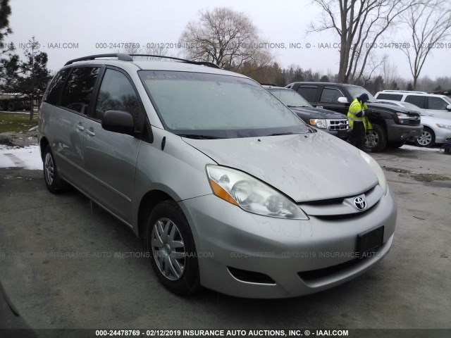 5TDZK23C37S022830 - 2007 TOYOTA SIENNA CE/LE GRAY photo 1