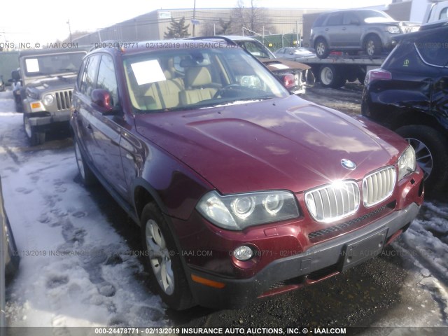 WBXPC9C4XAWE79332 - 2010 BMW X3 XDRIVE30I Qırmızı foto 1