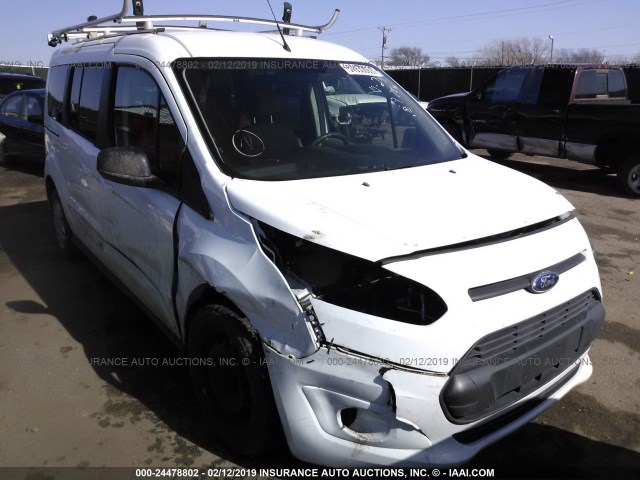 NM0GS9F76F1174740 - 2015 FORD TRANSIT CONNECT XLT WHITE photo 1