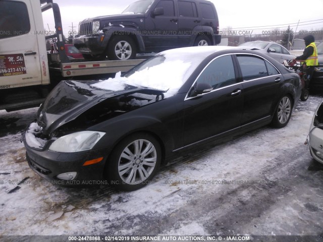 WDDNG86X59A257043 - 2009 MERCEDES-BENZ S 550 4MATIC 黑色 照片 2