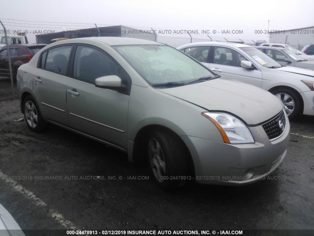 3N1AB61E58L682824 - 2008 NISSAN SENTRA 2.0/2.0S/2.0SL GREEN photo 1