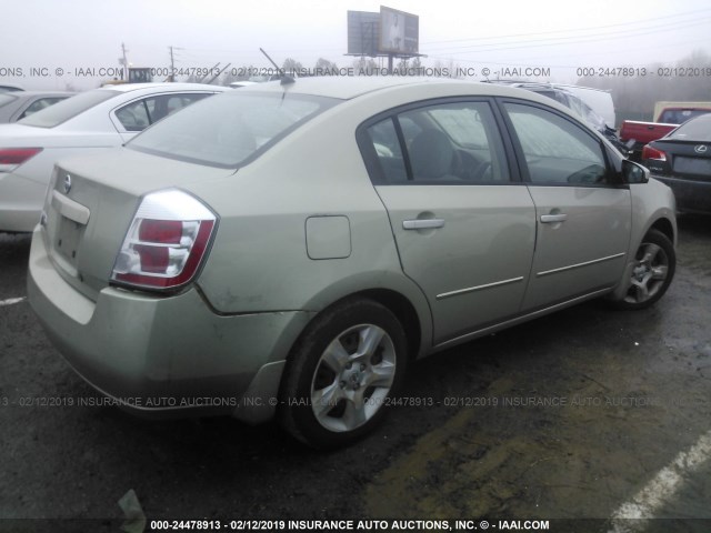 3N1AB61E58L682824 - 2008 NISSAN SENTRA 2.0/2.0S/2.0SL GREEN photo 4