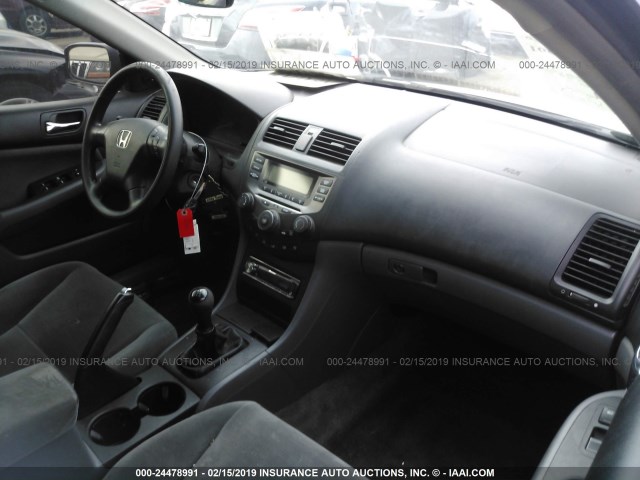 1HGCM55107A122590 - 2007 HONDA ACCORD VALUE SILVER photo 5