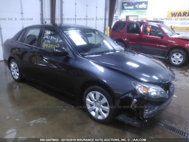 JF1GE6A67AH515172 - 2010 SUBARU IMPREZA 2.5I GRAY photo 1