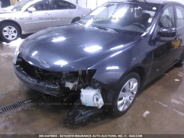 JF1GE6A67AH515172 - 2010 SUBARU IMPREZA 2.5I GRAY photo 6