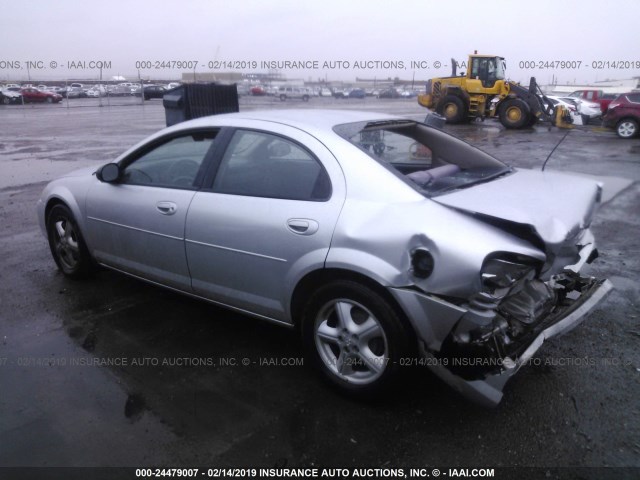 1B3EL46X65N667966 - 2005 DODGE STRATUS SXT SILVER photo 3