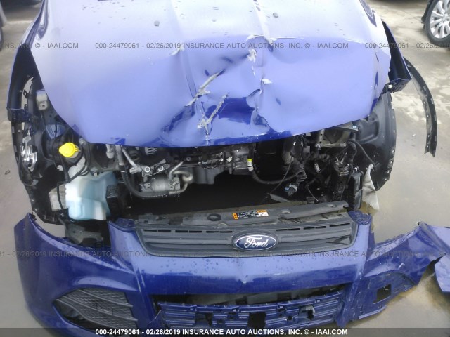 1FMCU0F74GUA44460 - 2016 FORD ESCAPE S BLUE photo 6