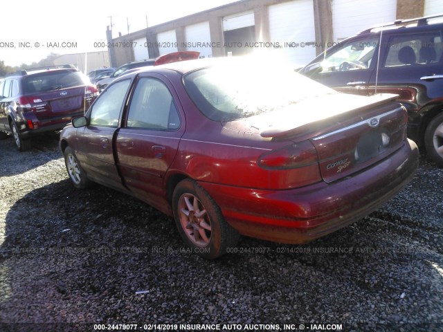 1FAFP66LXWK243571 - 1998 FORD CONTOUR LX/SPORT/SE RED photo 3