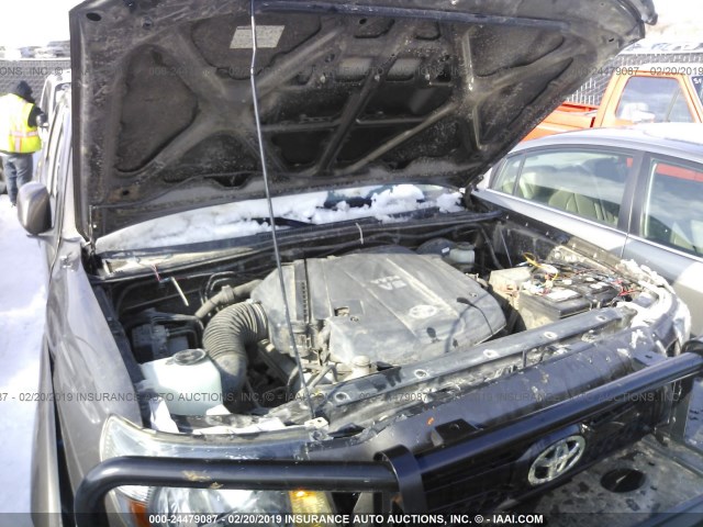 3TMLU4EN2BM069611 - 2011 TOYOTA TACOMA DOUBLE CAB 黑色 照片 10