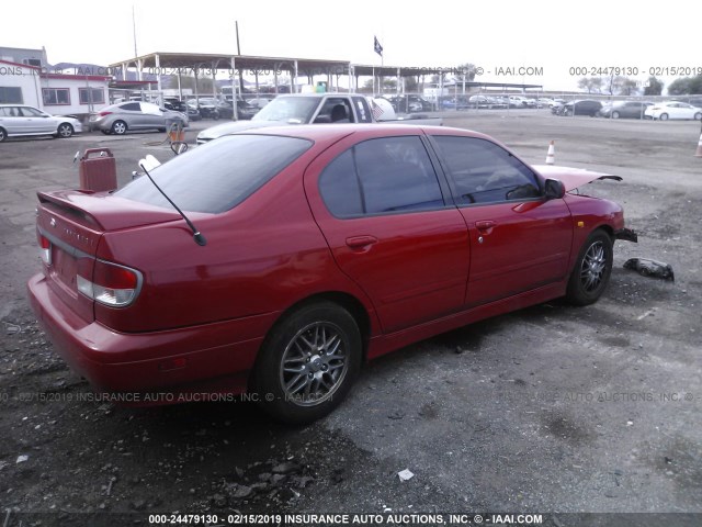 JNKCP11A7XT014099 - 1999 INFINITI G20 RED photo 4