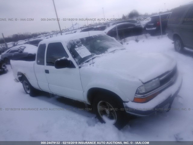 1GCCS195218207195 - 2001 CHEVROLET S TRUCK S10 WHITE photo 1