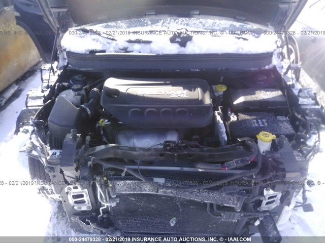 1C4PJLCB2EW154353 - 2014 JEEP CHEROKEE LATITUDE BLUE photo 10