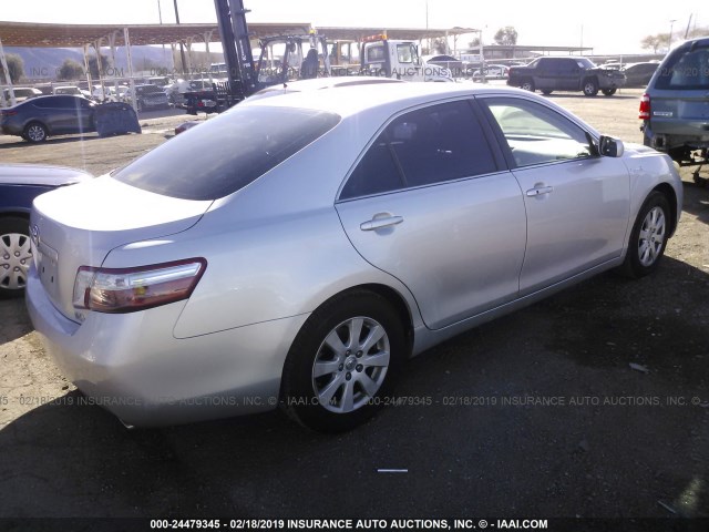 4T1BB46K19U069042 - 2009 TOYOTA CAMRY HYBRID SILVER photo 4