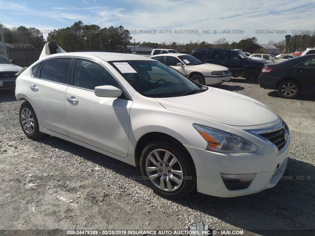 1N4AL3AP9FC299168 - 2015 NISSAN ALTIMA 2.5/S/SV/SL 白色 照片 1