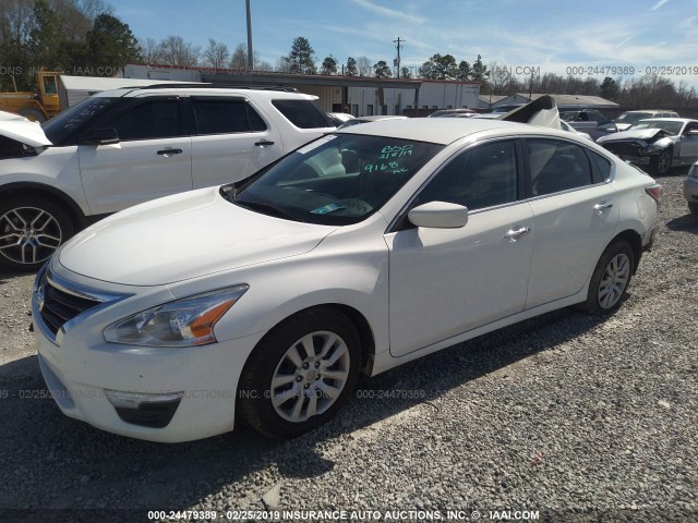 1N4AL3AP9FC299168 - 2015 NISSAN ALTIMA 2.5/S/SV/SL 白色 照片 2