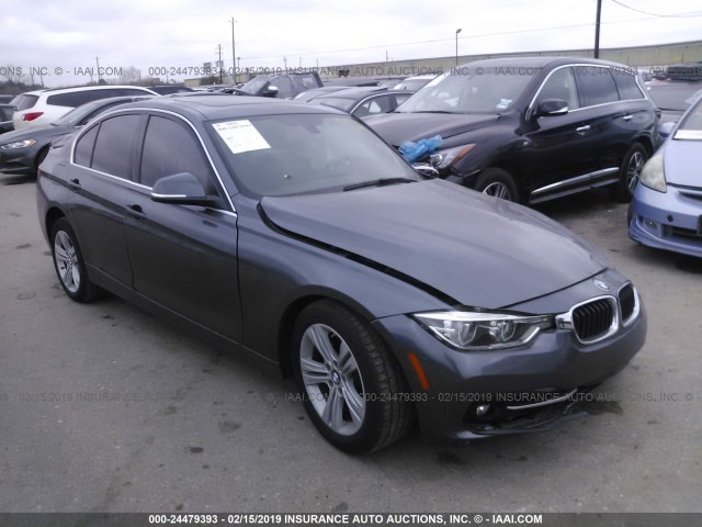 WBA8B9G57JNV00144 - 2018 BMW 330 I GRAY photo 1