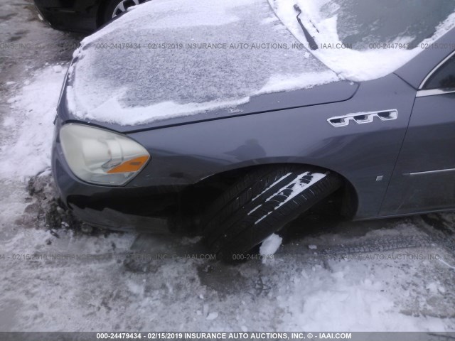 1G4HD57217U168465 - 2007 BUICK LUCERNE CXL GRAY photo 6