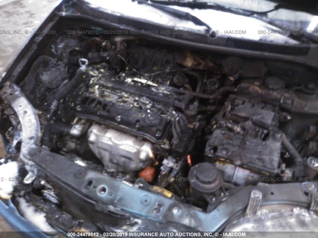 KL1TJ62614B132507 - 2004 CHEVROLET AVEO LS BLUE photo 10