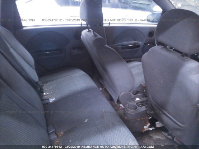 KL1TJ62614B132507 - 2004 CHEVROLET AVEO LS BLUE photo 8