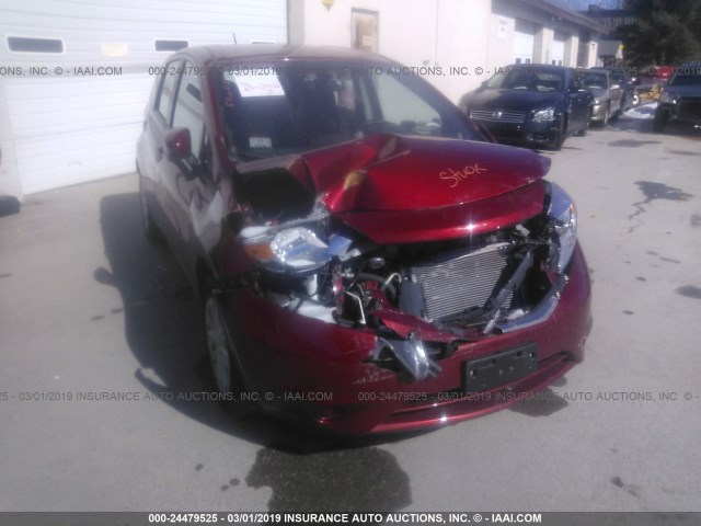 3N1CE2CP8GL405915 - 2016 NISSAN VERSA NOTE S/S PLUS/SV/SL/SR RED photo 6
