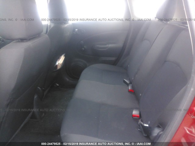 3N1CE2CP8GL405915 - 2016 NISSAN VERSA NOTE S/S PLUS/SV/SL/SR RED photo 8