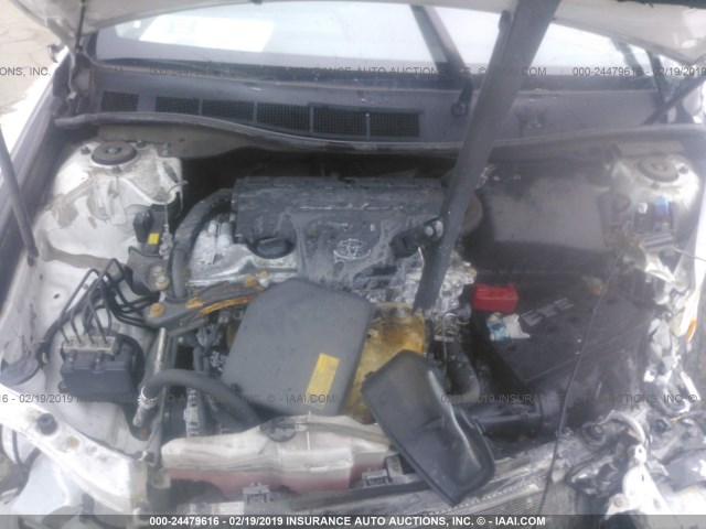 4T1BF1FK1EU759130 - 2014 TOYOTA CAMRY L/SE/LE/XLE 白色 照片 10