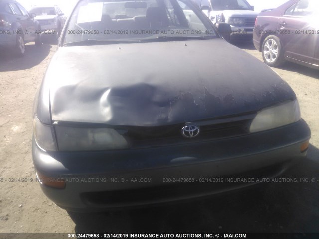 2T1AE09B1SC101907 - 1995 TOYOTA COROLLA LE/DX 绿色 照片 6