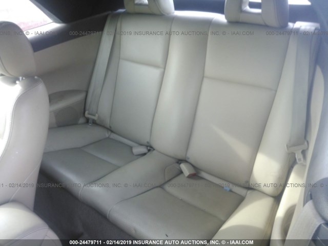 4T1FA38P07U130627 - 2007 TOYOTA CAMRY SOLARA SE/SLE BLUE photo 8