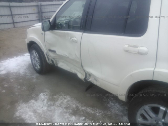 1FMEU75868UA04197 - 2008 FORD EXPLORER LIMITED 奶油色 照片 6